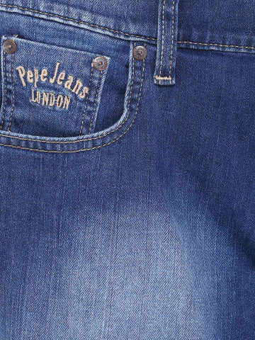 Pepe Jeans Men Blue Holborne Regular Fit Jeans