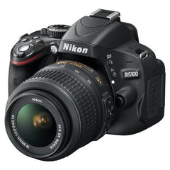 Nikon D5100 DSLR Camera with AF-S 18-55 mm VR Lens, Black