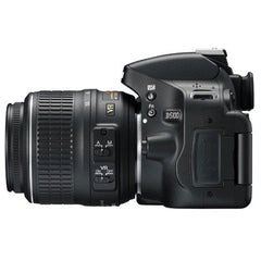 Nikon D5100 DSLR Camera with AF-S 18-55 mm VR Lens, Black