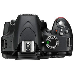 Nikon D3200 DSLR Camera with 18-55 mm VR Lens, Black