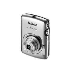 Nikon COOLPIX S01 Point & Shoot Camera, Silver