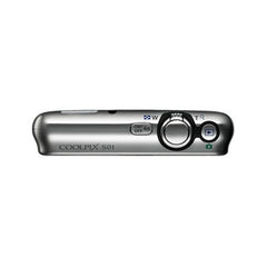 Nikon COOLPIX S01 Point & Shoot Camera, Silver