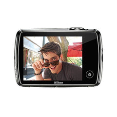 Nikon COOLPIX S01 Point & Shoot Camera, Silver