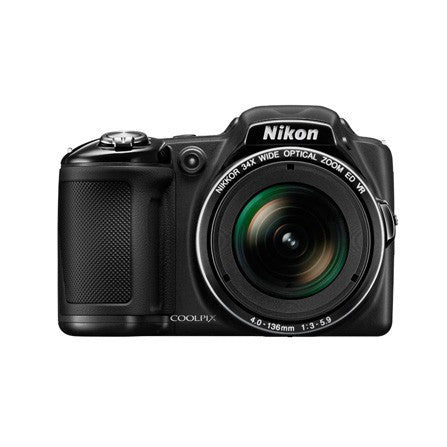 Nikon COOLPIX L830 Prosumer Digital Camera 16 MP, Black