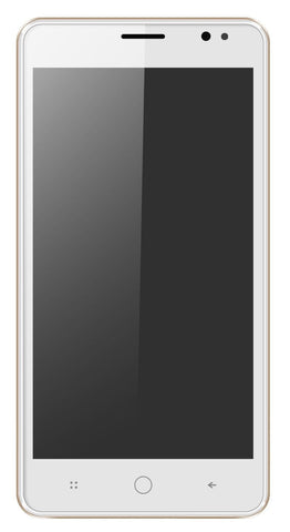 ntex Aqua Star 5.0 Smart Android Kitkat Mobile phone - (White-Champagne)