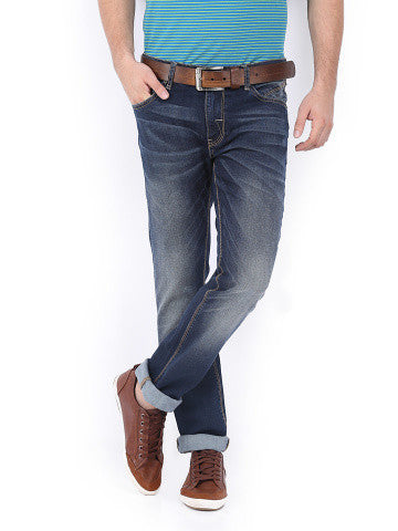 POE Men Blue Antony Slim Fit Jeans