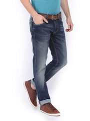 POE Men Blue Antony Slim Fit Jeans