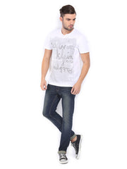 POE Men Blue Die Hard Slim Fit Jeans