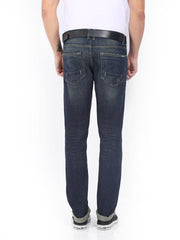 POE Men Blue Die Hard Slim Fit Jeans