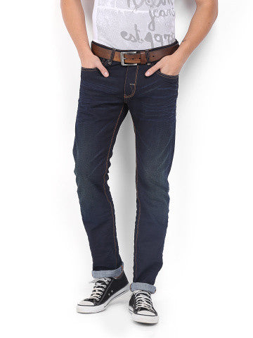 POE Men Dark Blue Antony Slim Fit Jeans