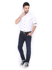 POE Men Dark Blue Salsa Slim Fit Jeans