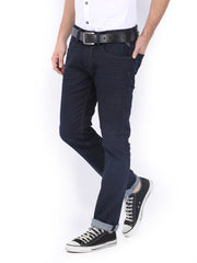 POE Men Dark Blue Salsa Slim Fit Jeans