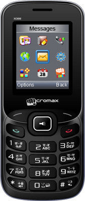 Micromax X088 (Black & Silver)