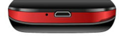 Micromax X084 (Black & Red)