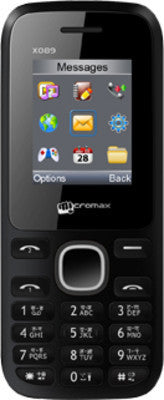 Micromax X089 (Black)