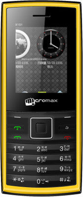 Micromax X101i (Yellow)