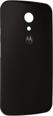 Moto Back Replacement Cover for Moto G (2nd Gen) (Licorice)