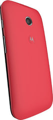 Motorola Back Replacement Cover for Moto E (Cherry)