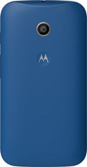 Motorola Back Replacement Cover for Moto E (Royal Blue)