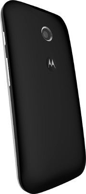 Motorola Back Replacement Cover for Moto E (Licorice)