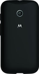 Motorola Grip Back Cover for Moto E (Licorice)