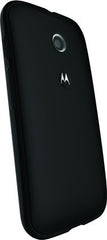 Motorola Grip Back Cover for Moto E (Licorice)