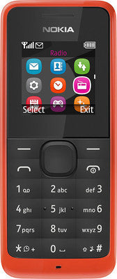 Nokia 105 (Bright Red)