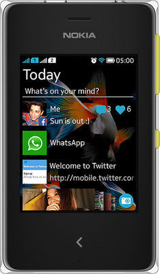 Nokia Asha 500 (Yellow)
