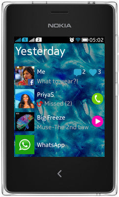 Nokia Asha 502 (White)