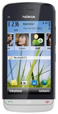 Nokia C5-05 (Black Aluminum Grey)