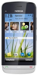 Nokia C5-05 (Black Aluminum Grey)