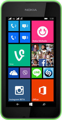 Nokia Lumia 530 Dual Sim (Bright Green)