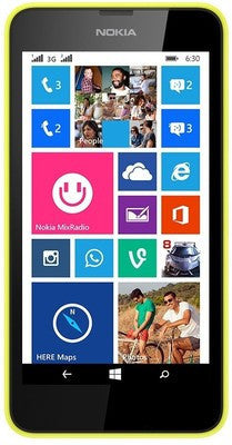 Nokia Lumia 630 Dual Sim (Bright Yellow)