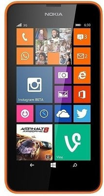 Nokia Lumia 630 Single SIM (Bright Orange)