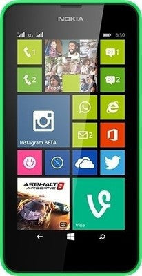 Nokia Lumia 630 Single SIM (Bright Green)