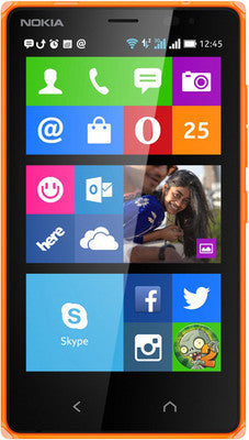 Nokia X2-Dual Sim (Bright Orange)