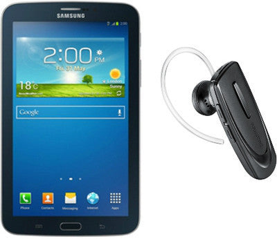 Samsung Galaxy Tab 3 T211 Tablet (Midnight Black, 8 GB, Wi-Fi, 3G, Bluetooth Headset)